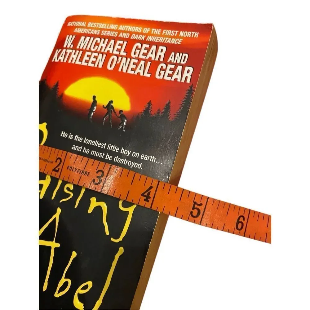 Raising Abel By W Michael Gear Paperback Book 2002 Mystery Action Adventure